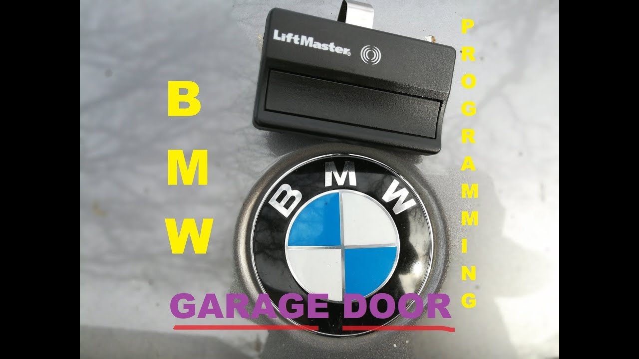 program bmw garage opener